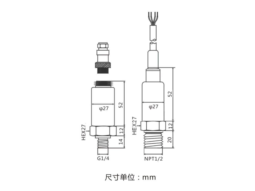 GPs1050 series pressure sensor